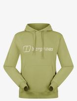 Berghaus - Bg M Logo Hoody Light - Sportinis džemperis su gobtuvu - Žalia