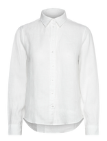 Gant - Reg Linen Shirt - Lininiai marškiniai - Balta
