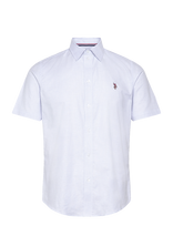 U.S. Polo Assn. - Natan Reg Sf Uspa M Shirt - Marškiniai trumpomis rankovėmis - Mėlyna