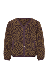 VANS - Suffolk Cheetah Check Pile Coat - Sportinė laisvalaikio striukė - Marga / raštuota