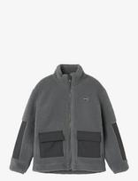 Name It - Nkmmonico Teddy Jacket - Flisinė striukė - Pilka