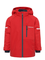 Didriksons - Falken Kids Jkt - Žieminė kepurė - Raudona
