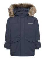 Didriksons - Bjärven Kids Parka 4 - Parka stiliaus striukė - Tamsiai mėlyna