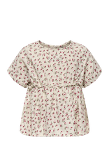 Kids Only - Kmgthyra Life S/S Top Wvn Noos - Palaidinės ir tunikos - Balta
