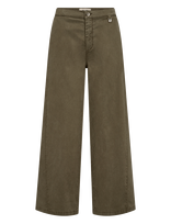 MOS MOSH - Mmvincent Rosemary Pant - Plačios kelnės - Chaki spalva