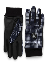 Daily Sports - Golf Plaid Glove - Sportinės pirštinės - Tamsiai mėlyna