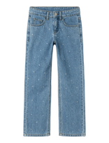Name It - Nkfrose Straigh Rhine Jeans 3366-Be Noos - Įprasto kirpimo džinsai - Mėlyna