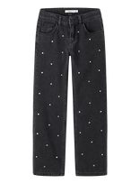 Name It - Nkfrose Straigh Rhine Jeans 3366-Be Noos - Įprasto kirpimo džinsai - Juoda