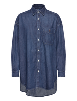 Polo Ralph Lauren - Oversize Fit Denim Shirt - Džinsiniai marškiniai - Mėlyna
