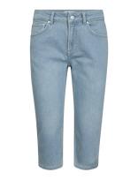 IVY Copenhagen - Ivy-Alba Capri Jeans Wash Le Havre - Džinsiniai šortai - Mėlyna