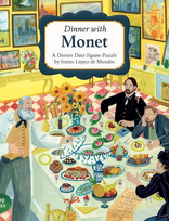 New Mags - Dinner With Monet - Knyga - Marga / raštuota