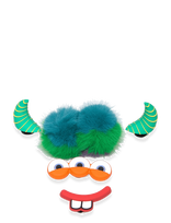 Crocs - Make Your Own Silly Monster5Pk - Batų aksesuarai - Marga / raštuota