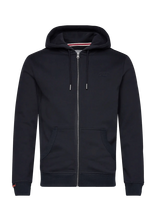 Superdry - Essential Logo Zip Hoodie Hb - Džemperis - Tamsiai mėlyna