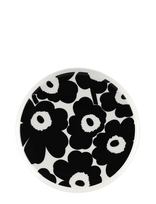 Marimekko Home - Unikko Plate 25 Cm - Vakarienės lėkštės - Balta