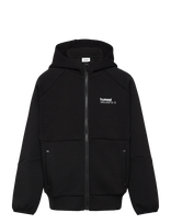 Hummel - Hmljr Tech Fleece Zip Hoodie - Džemperis - Juoda