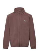 Hummel - Hmljr Fleece Zip Jacket Bee - Flisinė striukė - Ruda