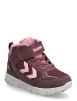Hummel - X-Light 2.0 Mid Tex Jr - Žieminiai batai su raišteliais - Burgundiška splava