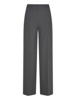 United Colors Of Benetton - Trousers - Plačios kelnės - Pilka
