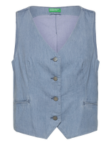 United Colors Of Benetton - Waistcoat - Švarkas be rankovių - Mėlyna