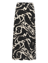 Kaffe - Kamartha Skirt - Iki kelių ir midi sijonai - Juoda