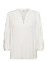 Kaffe - Kaannika Blouse - Marškinėliai trumpomis rankovėmis - Balta