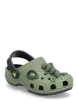 Crocs - Classic Iam Scary Dino Clog T - Klumpės - Žalia