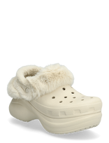 Crocs - Bae Lined Clog - Klumpės - Kreminė spalva