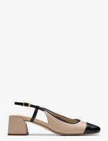 Clarks - Nyta45 Sling D - Aulinukai su kulniuku - Smėlio