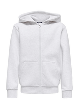 ONLY & SONS - Osjceres Zip Thr. Hoodie Swt Noos - Džemperis - Pilka