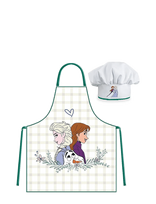 Frost - Kids Apron + Hat - Frozen 4640 - Prijuostė - Balta