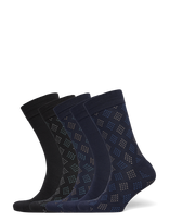 Claudio - Claudio Socks Bamboo 5 Pc Fsc - Įprastos kojinės - Juoda