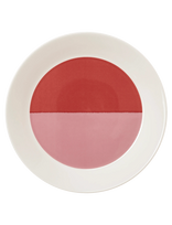 Arabia - Vuokko Plate 21Cm 2-Väri Pink-Red - Vakarienės lėkštės - Rožinė