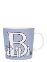 Arabia - Moomin Mug 0,4L Abc B - Kavos puodelis - Mėlyna