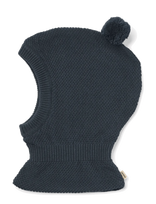 Wheat - Knitted Balaclava Pomi - Balaklava - Tamsiai mėlyna