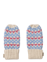 Wheat - Jacquard Mittens Haansi - Pirštinės - Marga / raštuota