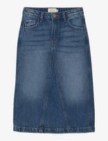 Creamie - Skirt Denim - Džinsinis sijonas - Mėlyna