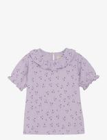 Creamie - T-Shirt Ss Crepe - Marškinėliai trumpomis rankovėmis - Violetinė