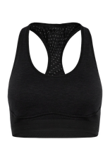 Odlo - Odlo Ascent Pw Medium Sport Bra - Sportinė liemenė - Juoda