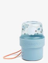 Done By Deer - To Go 2-Way Snack Container S Tiny Farm Blue - Kūdikių maisto indelis - Mėlyna