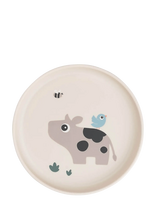 Done By Deer - Foodie Plate Tiny Farm Sand - Lėkštės - Smėlio