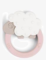 Done By Deer - Teether Sheepy Powder - Dantų dygimo žaislas - Rožinė