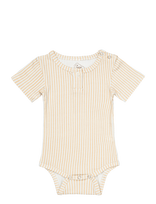 Cam Cam Copenhagen - Short Sleeved Body Elliot - Marškinėliai trumpomis rankovėmis - Geltona