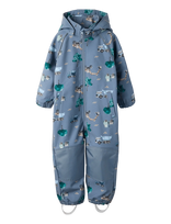 Name It - Nmmalfa08 Softshell Suit Aop 1Fo Noos - Minkštas kombinezonas - Mėlyna