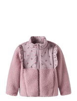 Name It - Nmfminna Teddy Jacket - Flisinė striukė - Rožinė