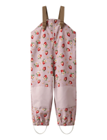 Name It - Nmfalfa08 Softshell Bib Pant Aop Fo - Minkštos kelnės - Marga / raštuota