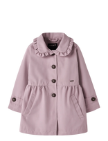 Name It - Nmfmadelin Trench Coat Noos - Paltas - Violetinė