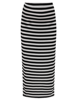 Only Maternity - Olmnella Mid Calf Slit Skirt Jrs - Maxi sijonas - Juoda