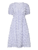 YAS - Yasrosiva 2/4 Midi Dress S. - Show - Iki kelių ir midi suknelės - Violetinė