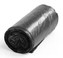 Šiukšlių maišai, 30 litrų, 50 vnt., 7mkr, HDPE plastikas, juodos sp.