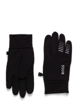 BOSS - Running-Gloves-4 - Sportinės pirštinės - Juoda